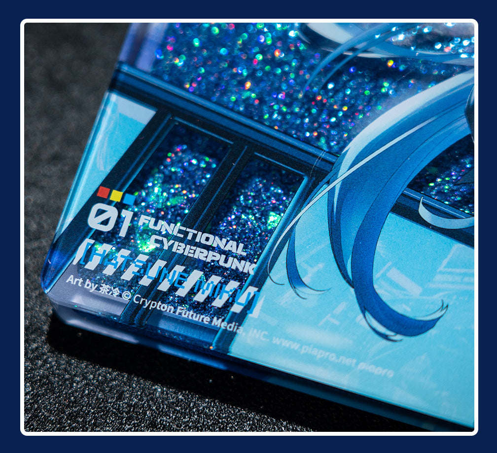 moeyu: Hatsune Miku Technology Series Quicksand Acrylic Brick - Kanako.store