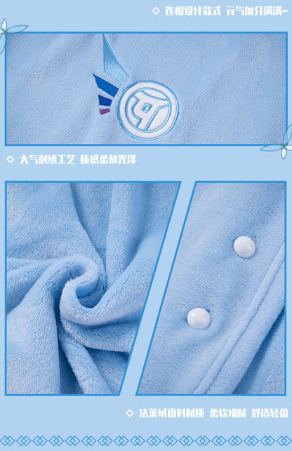 Moeyu Luo Tianyi Squinting Eyes Series Multifunctional Air Conditioning Blanket-Moeyu-Makochan.store