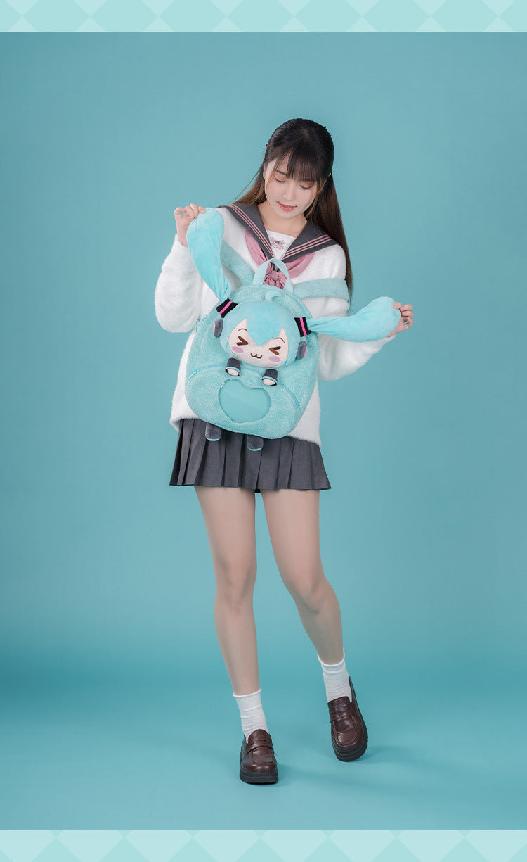 Moeyu Hatsune Miku Squinty Eyes Series Backpack-Moeyu-Makochan.store