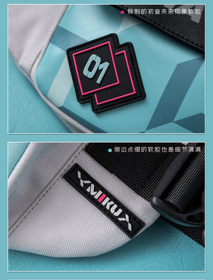 Moeyu Hatsune Miku Stereo Chest Bag – Magnetic Buckle Crossbody - Kanako.store