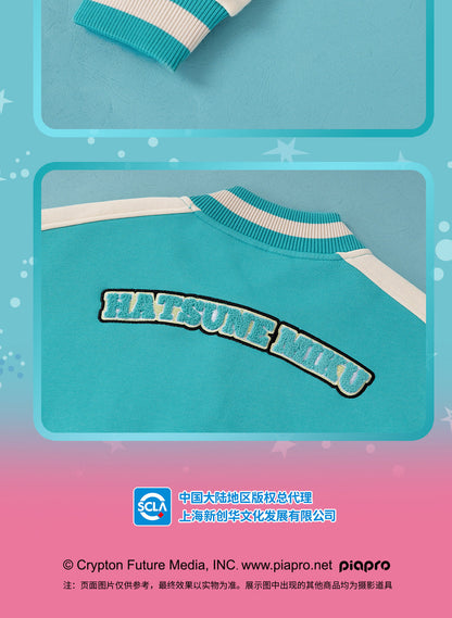 Moeyu: Hatsune Miku; Bite Series Baseball Jersey-Moeyu-Makochan.store