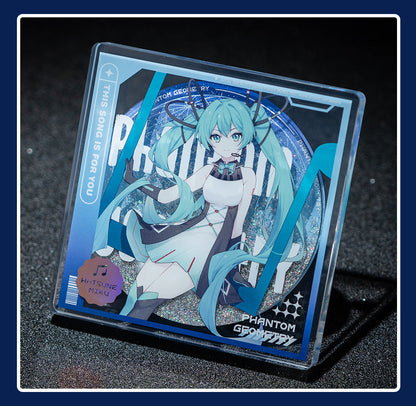 moeyu: Hatsune Miku Technology Series Quicksand Acrylic Brick - Kanako.store