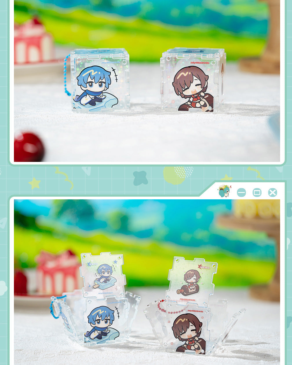 Moeyu: Hatsune Miku AMU series puzzle pendant Blindbox - Kanako.store