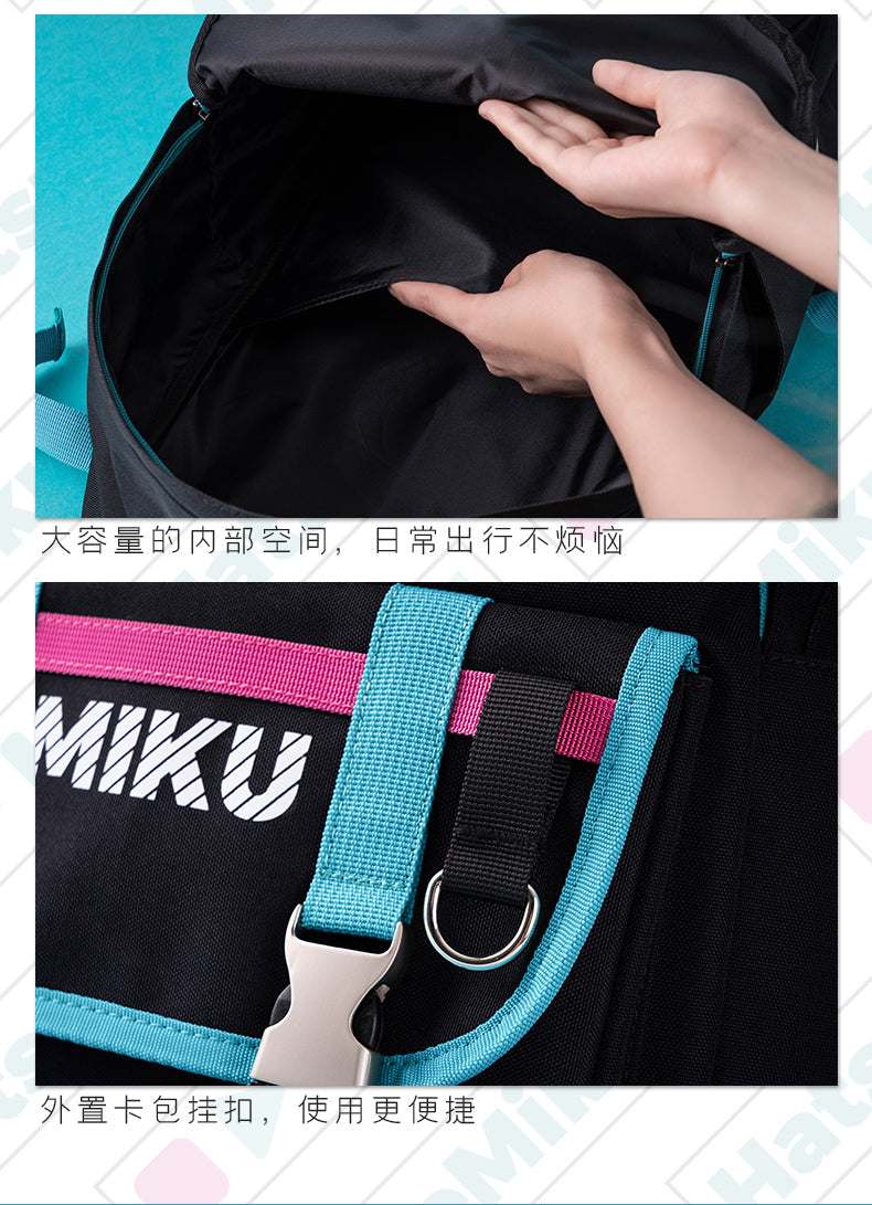 Moeyu Hatsune Miku Outdoor Style Oxford Backpack - Kanako.store