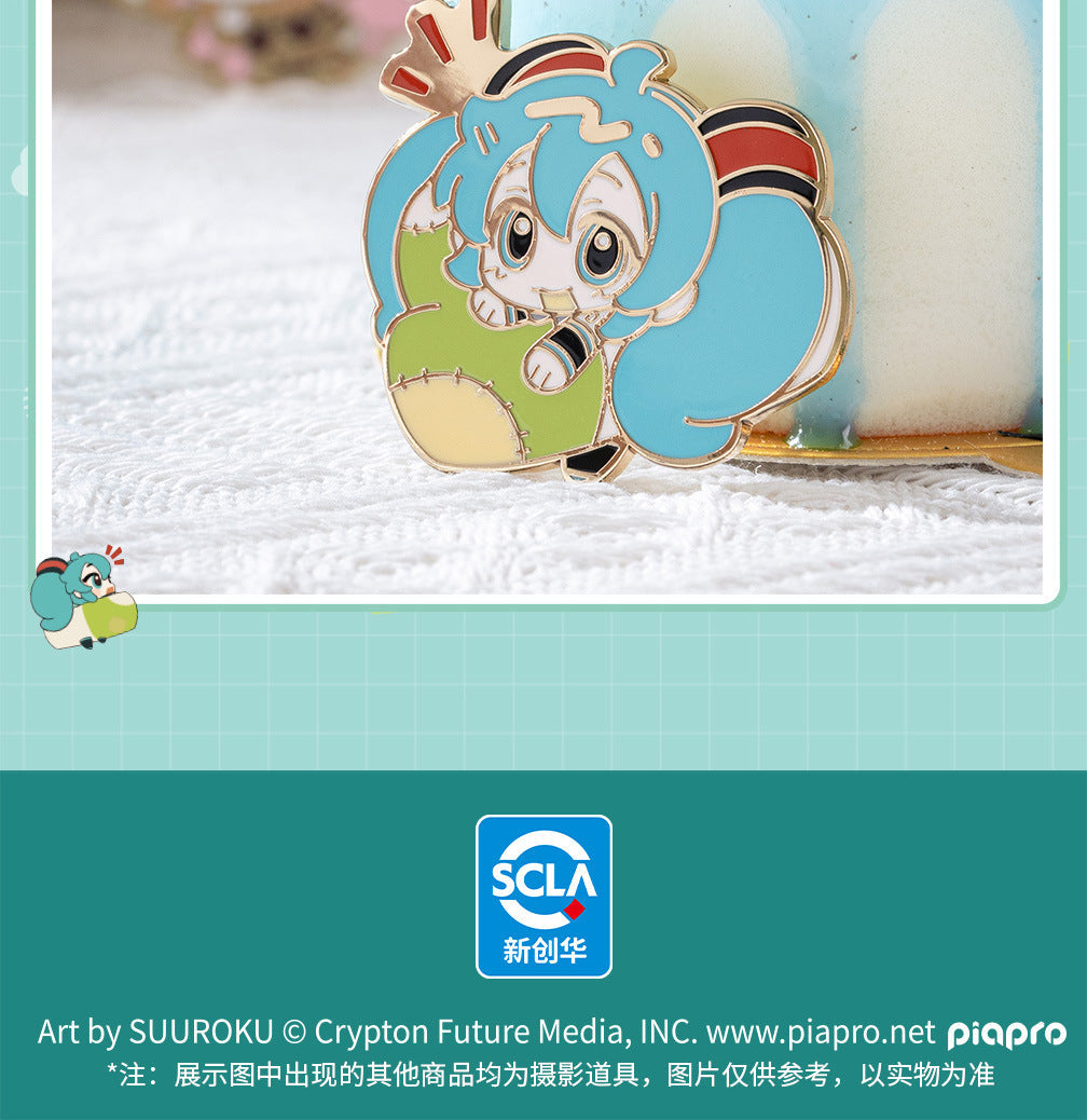 Moeyu: Hatsune Miku AMU Series Metal Enamel Brooch (Blind Box) - Kanako.store