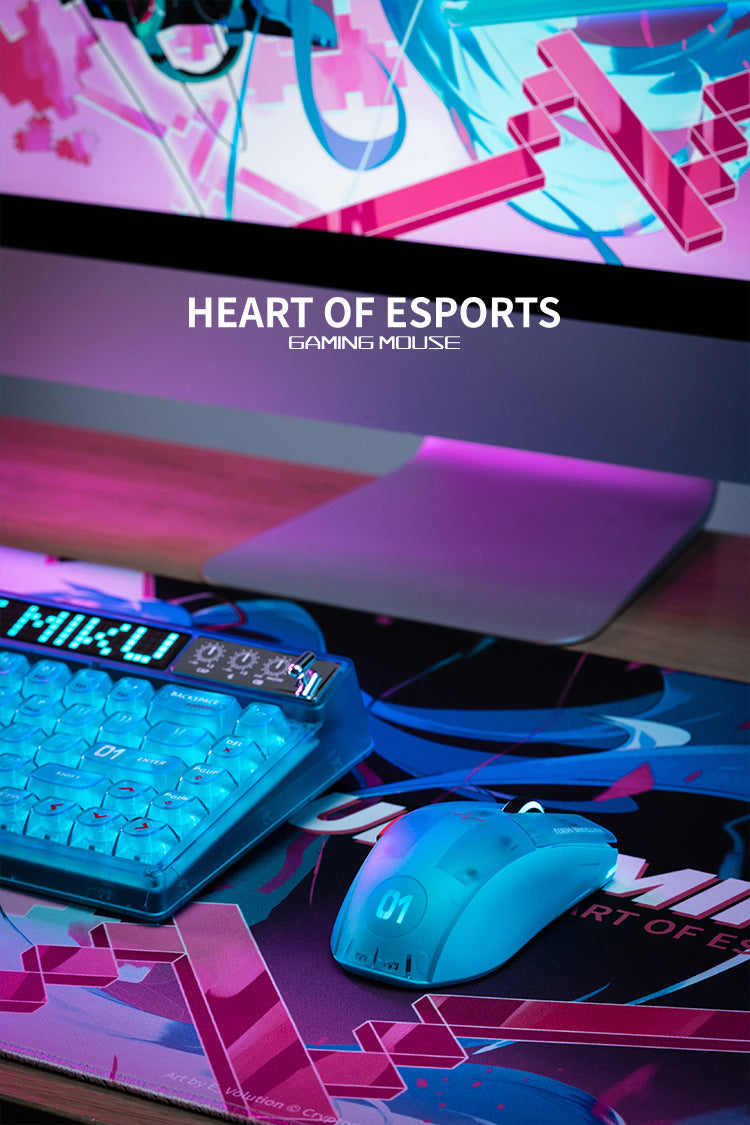 Moeyu Hatsune Miku Gaming Mouse-Moeyu-Makochan.store