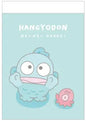 Sanrio Mini Memo Hey hey Hold me! Hangyodon