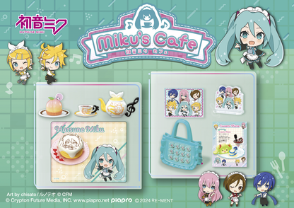 Re-ment Hatsune Miku Series – Miku's Cafe 8pcs Complete Box