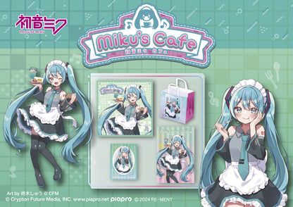 Re-ment Hatsune Miku Series – Miku's Cafe 8pcs Complete Box