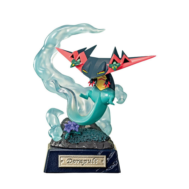 Re-ment Pokémon Pocket Statue Dragon Type 6pcs Complete Box | Dragonite, Salamence, Garchomp & More