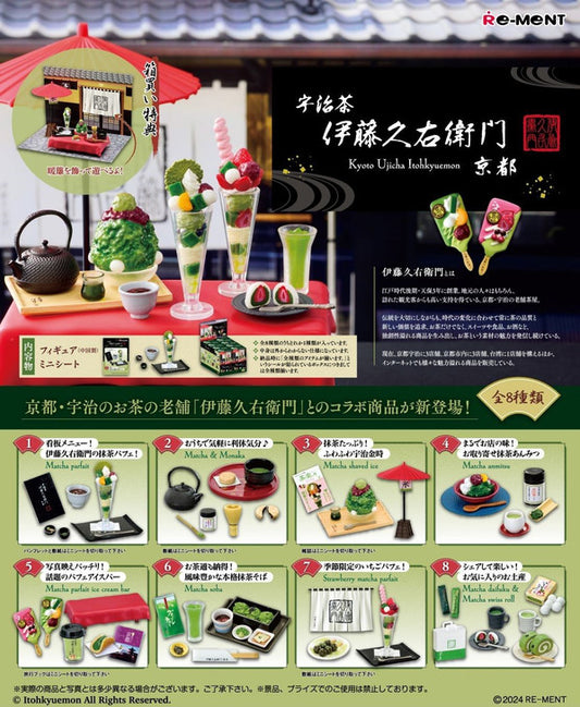 Re-ment Welcome to the World of Tea – Kyoto Ujicha Itohkyuemon Collab 8pcs Complete Box