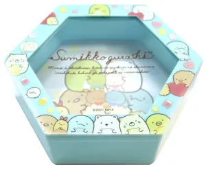 Sumikkogurashi Small Case with Window Blue
