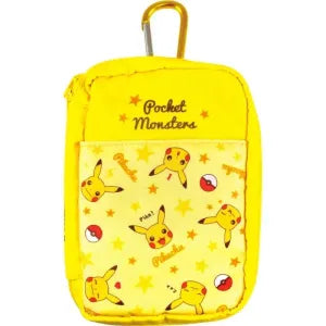 Pokemon Gadget Pouch / Face Pattern Pikachu