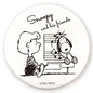 Snoopy Coloring Can Badge (Large) Schroeder
