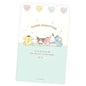 Sanrio Writing Pad with Clips Friends / MIX