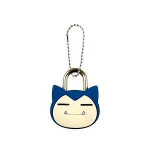 Pokemon Padlock Keychain with Mascot Snorlax ++