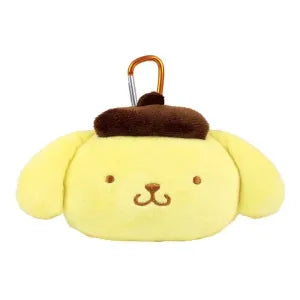 Sanrio Characters Carabiner Plush Zipper Mascot - Pompompurin