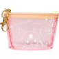 CHOCOTTO triangle clear pouch - Pink