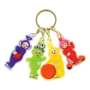 Teletubbies 4 Charm Key Holder - Illustration