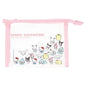 Sanrio Edge-Trim Pouch - Group