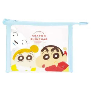 Crayon Shin-Chan Edge-Trim Pouch - Apupu!