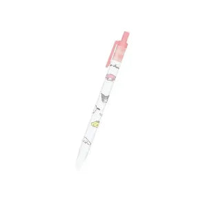 Sanrio Characters Rubber Knock Gel Pen - Red