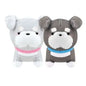 Two pcs plush keychain - Schnauzer