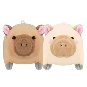 Two pcs plush keychain - Capybara