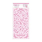 Ribbon shower sticker - Hologram pink