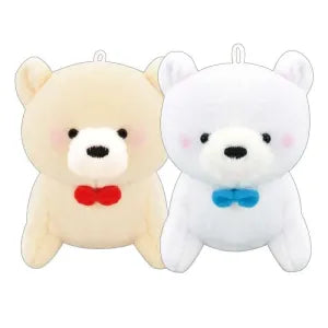 Two pcs plush keychain - Polar bear