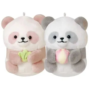 Two pcs plush keychain - Panda