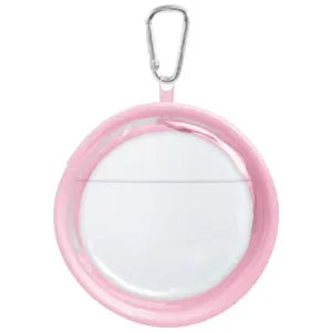 Tin badge pouch - Pink