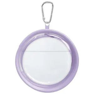 Tin badge pouch - Purple