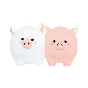 Two pcs plush keychain - Pig