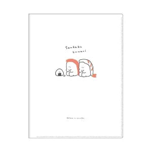 T_Rough style 10P Clear file - Sankakuzuwari