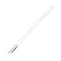 Plain color Foil stamping pearl Pencil HB - Cloudy white
