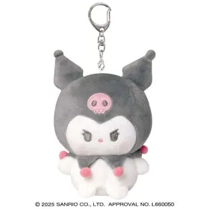Plush Key Holder / Kuromi / Marumocchi