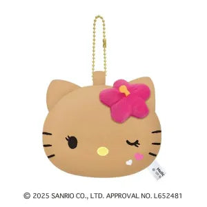 Plush Mirror / Hello Kitty / Hibiscus