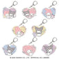 Trading Acrylic Keychain / My Melody & Kuromi / Angel