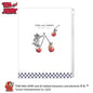 T_Tom and Jerry 6P Clear File / Cherry