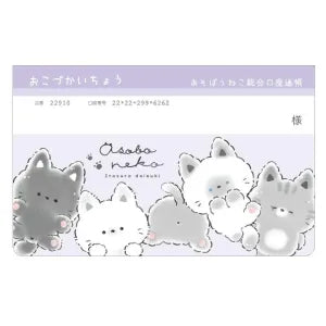 Pocket Money Notebook / Asobo Neko