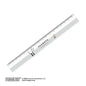 T_Snoopy Slim 17cm Ruler / Upside Down