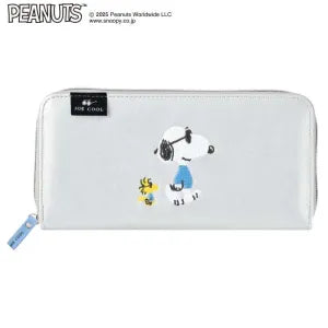 Snoopy Long Wallet / Silver / Joe Cool