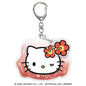 Sanrio Characters Air-in Key Holder / Hello Kitty / Hibiscus