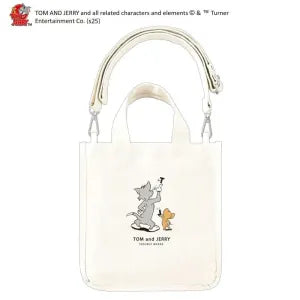 Tote-style Mini Shoulder Bag / Tom & Jerry