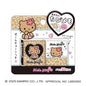 T_Sunburn Hello Kitty Matching Mini Memo / Leopard