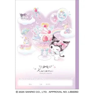 Tear-Off Drawing Pad / Kuromi / Heart