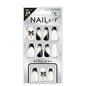 Ribbon Heart Press On Nails