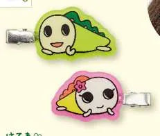 Namisuke Bangs Hair Clip - Chin-in-Hands