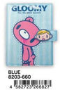 Gloomy Sticker Collect Binder BLUE